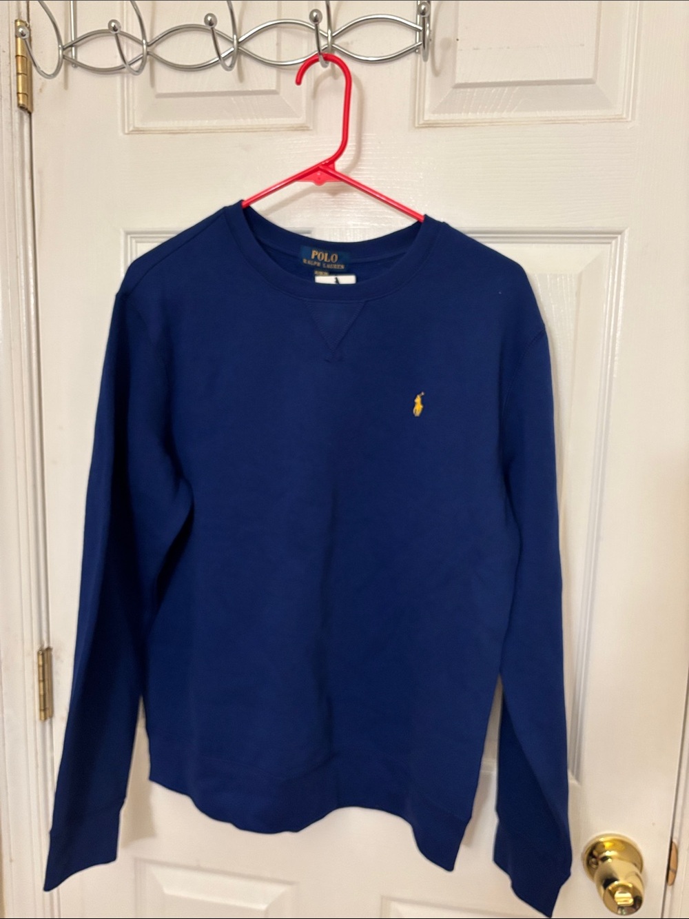 Polo by Ralph Lauren big boy  Navy Blue Crewneck Sweatshirt XL 18